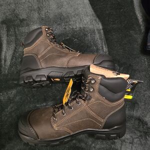ARIAT 6" TREADFAST WATERPROOF WOMENS STEEL TOE WORK BOOT SIZE 8.5B